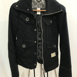 Diesel Black Cargo Jacket